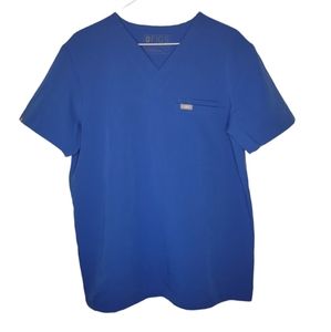 Figs Mens Leon Three Pocket Scrub Top